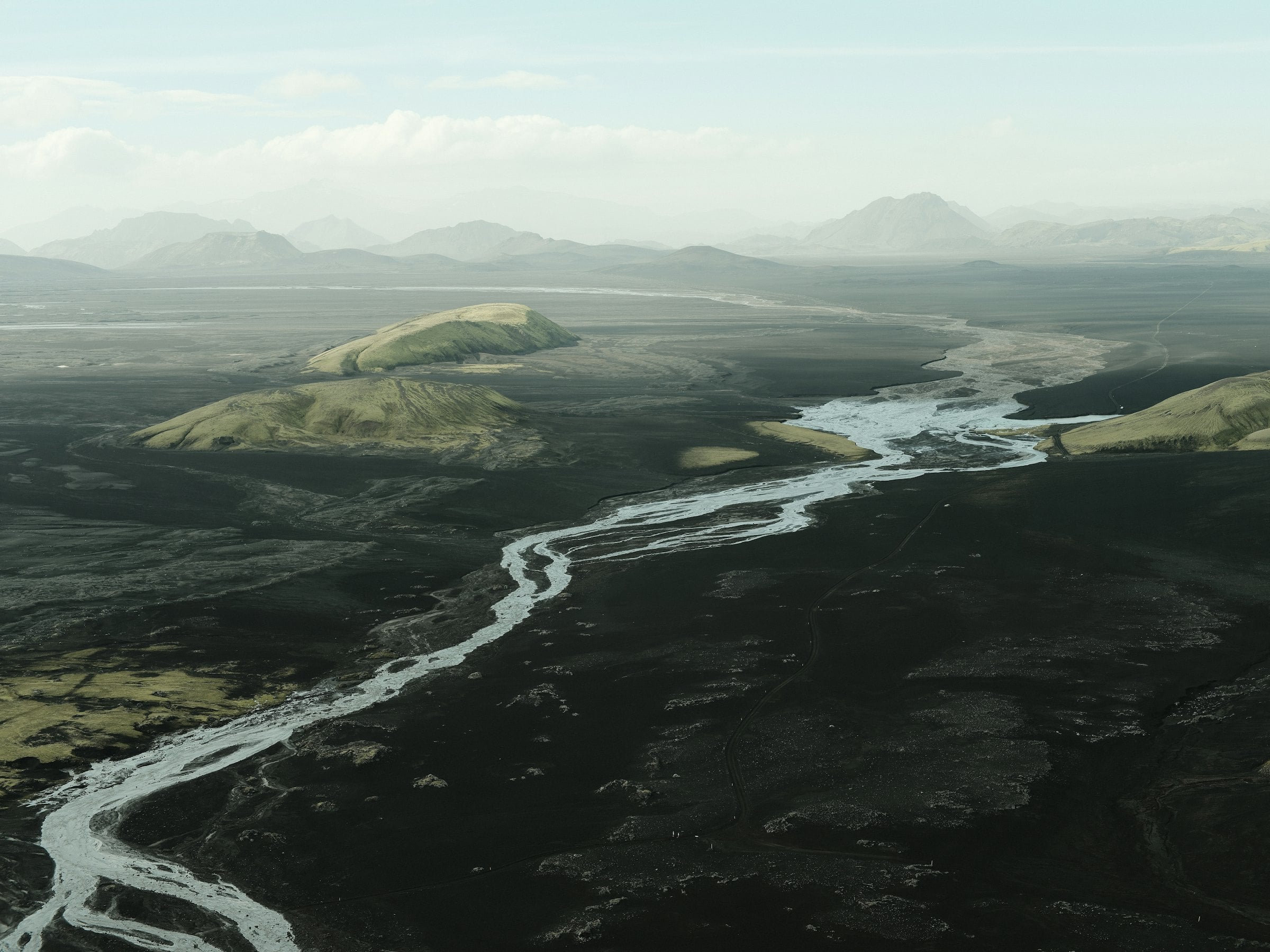 Open Icelandic landscape